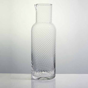 Lisbon Rippled Carafe / Clear