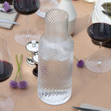 Lisbon Rippled Carafe / Clear