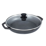 Lodge Chef Collection Chef Pan with Loop Handles and Glass Lid / 30cm / 12" (Online Only)