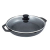 Lodge Chef Collection Chef Pan with Loop Handles and Glass Lid / 30cm / 12" (Online Only)