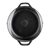 Lodge Chef Collection Chef Pan with Loop Handles and Glass Lid / 30cm / 12" (Online Only)