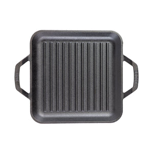 Lodge Chef Collection Square Grill Pan Handles Borough Kitchen