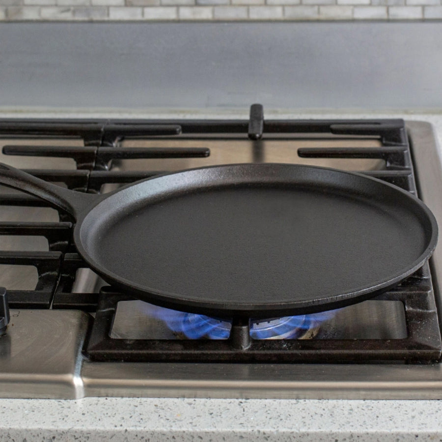 BK Black Steel Seasoned Carbon Steel Pancake Pan/Griddle/Crepe Pan