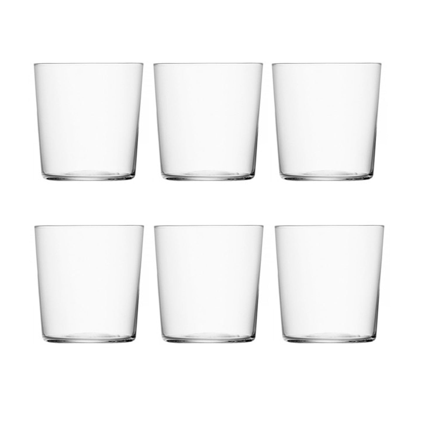 LSA Gio Tumbler Set of 6 / Medium / 390ml