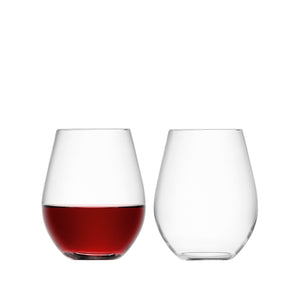 LSA Stemless Red Wine Glass / Set of 2