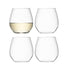 LSA Stemless White Wine Glass / Set of 4 **