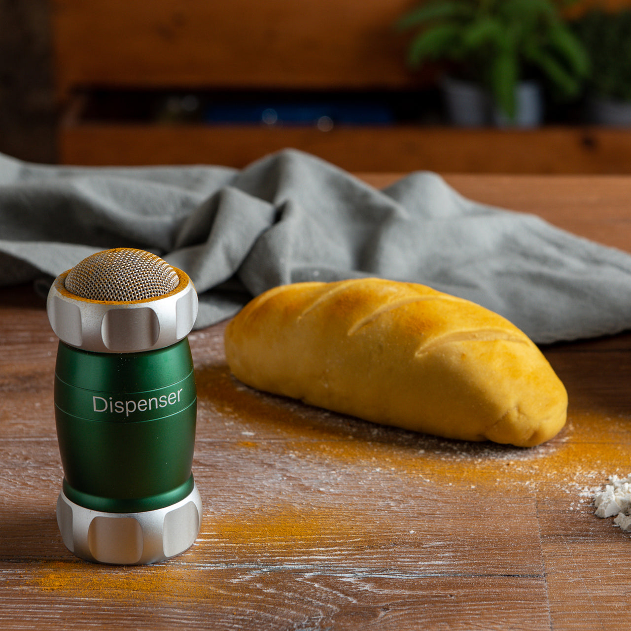 Marcato Flour Dispenser / Green