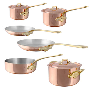 Mauviel M'150B 6 Piece Cookware Set