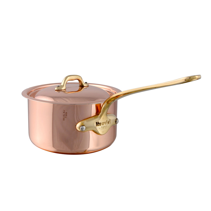 Mauviel M'150B Saucepan with Lid