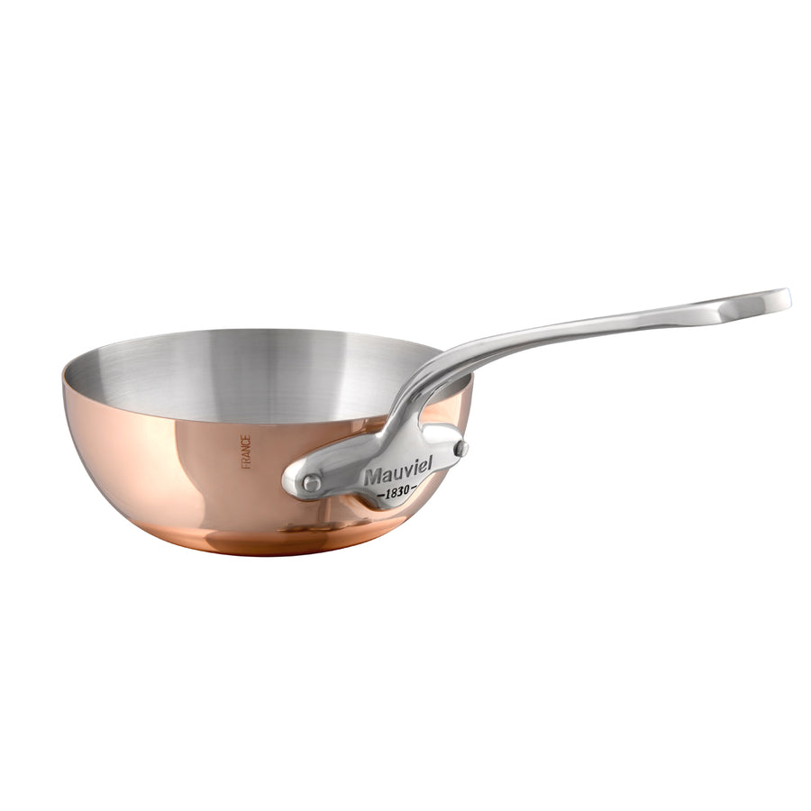 Mauviel M'150S Curved Splayed Saute Pan