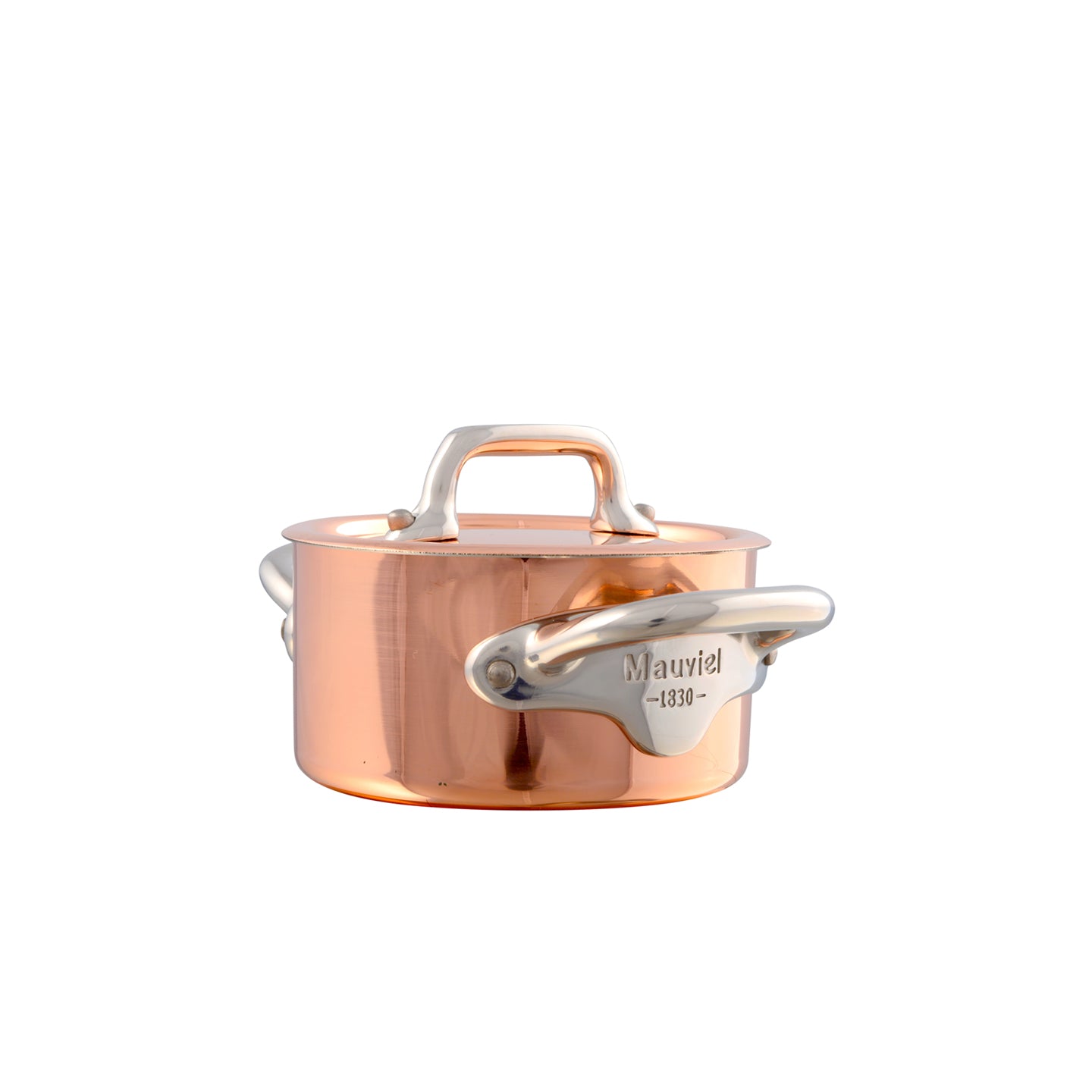 Mauviel M'150S Minis Casserole with Lid / 9cm