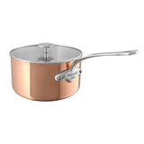 Mauviel M'150S Saucepan with Glass Lid