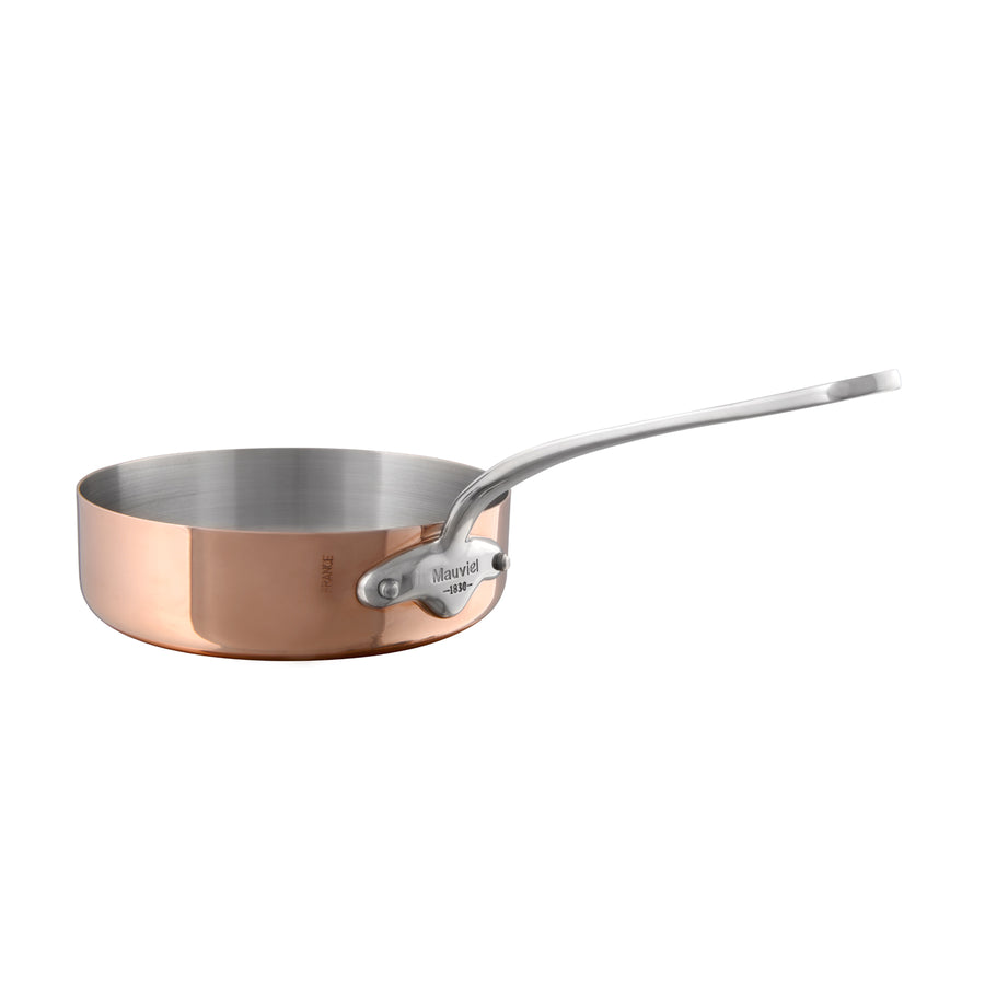 Mauviel M'150S Saute Pan with Long Handle / No Lid