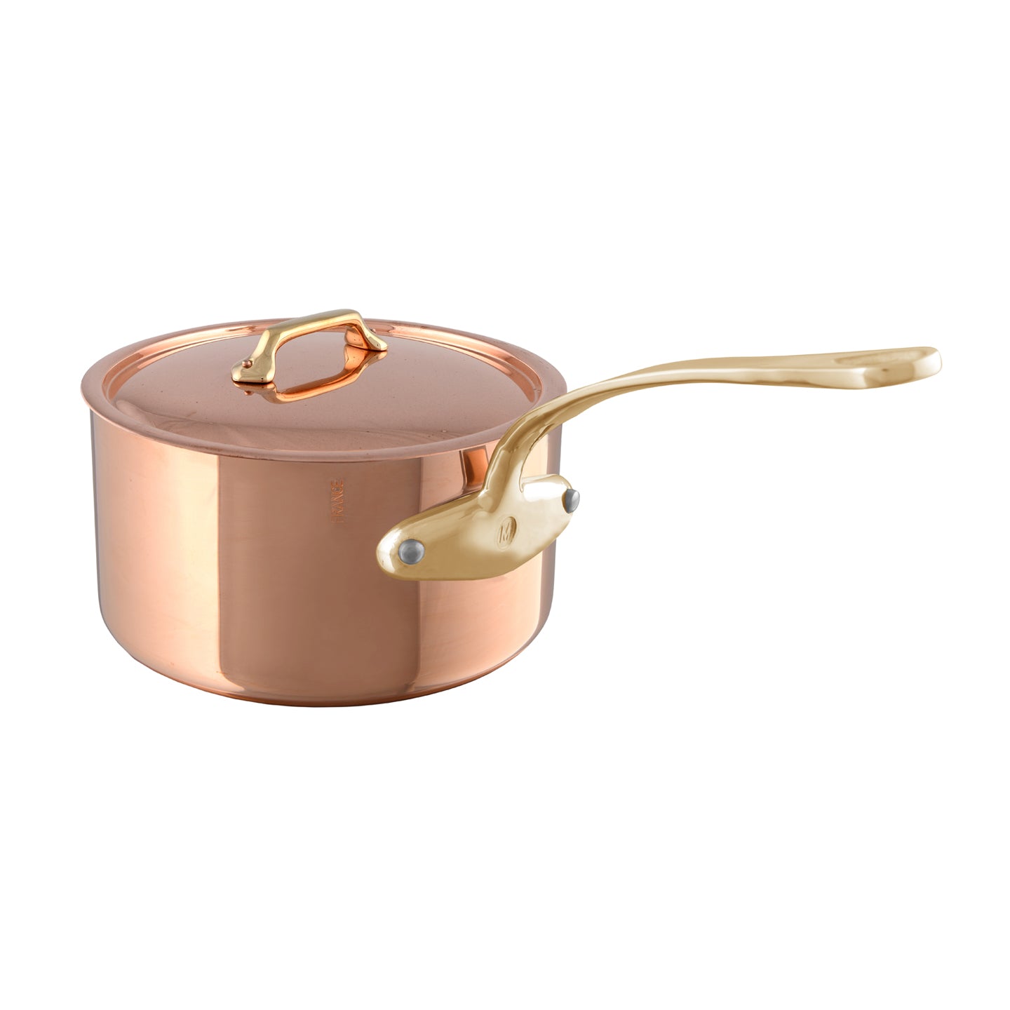 Mauviel M'200B Saucepan with Lid