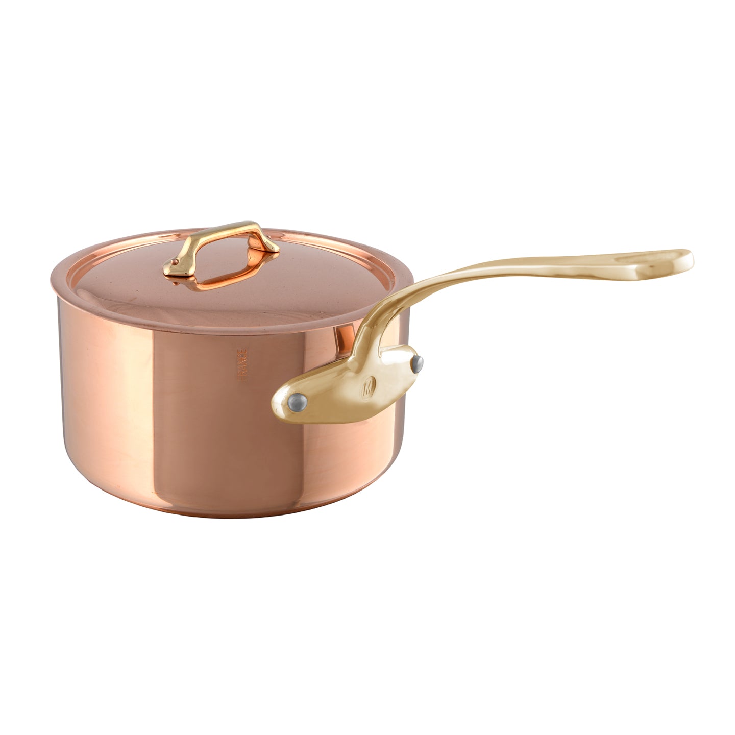 Mauviel M'200B Saucepan with Lid