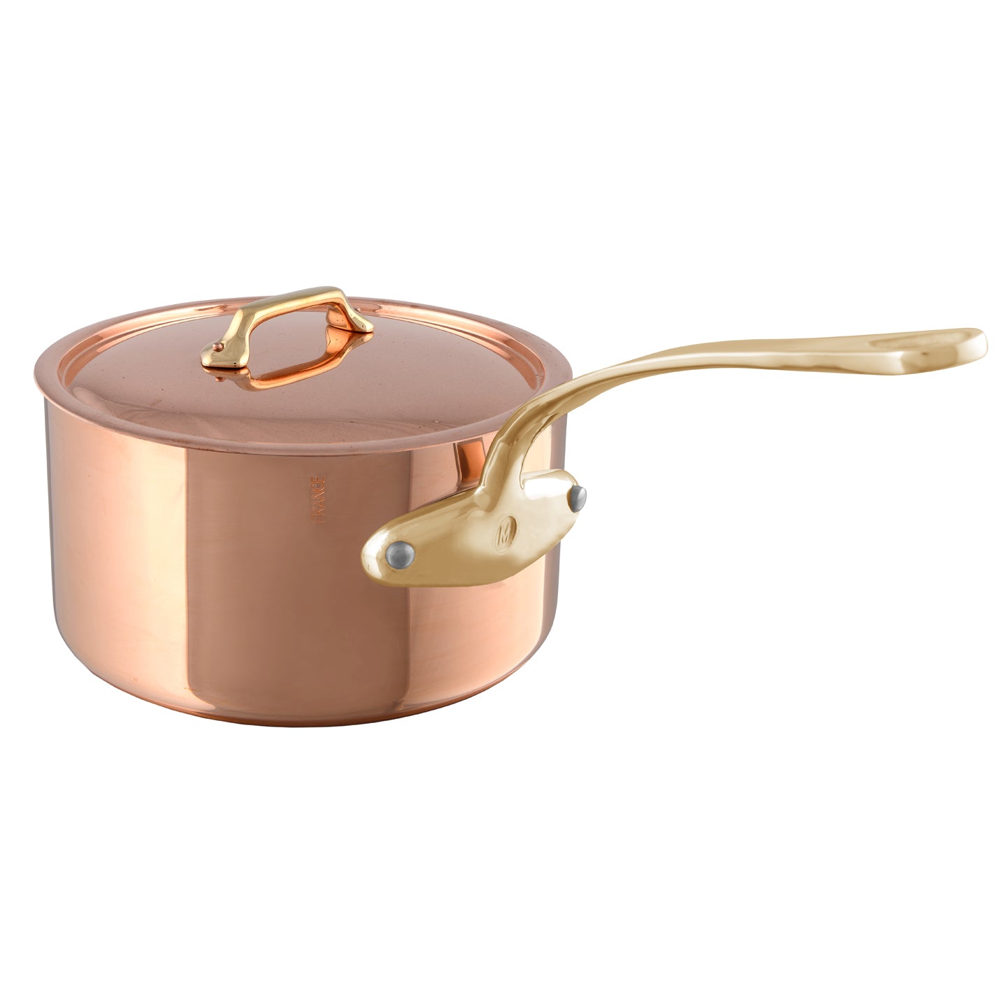 Mauviel M'200B Saucepan with Lid