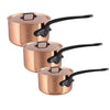 Mauviel M'200CI 3 Piece Saucepan Set