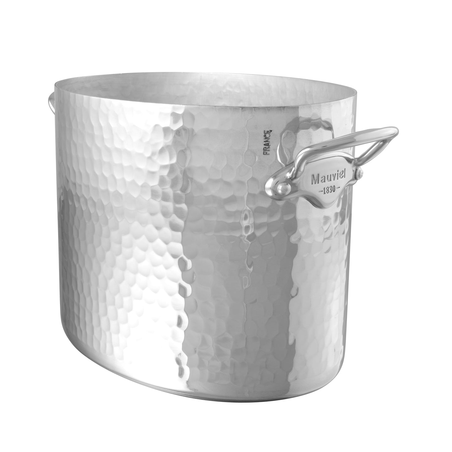 Mauviel M'30 2 Bottle Hammered Aluminium Champagne Bucket