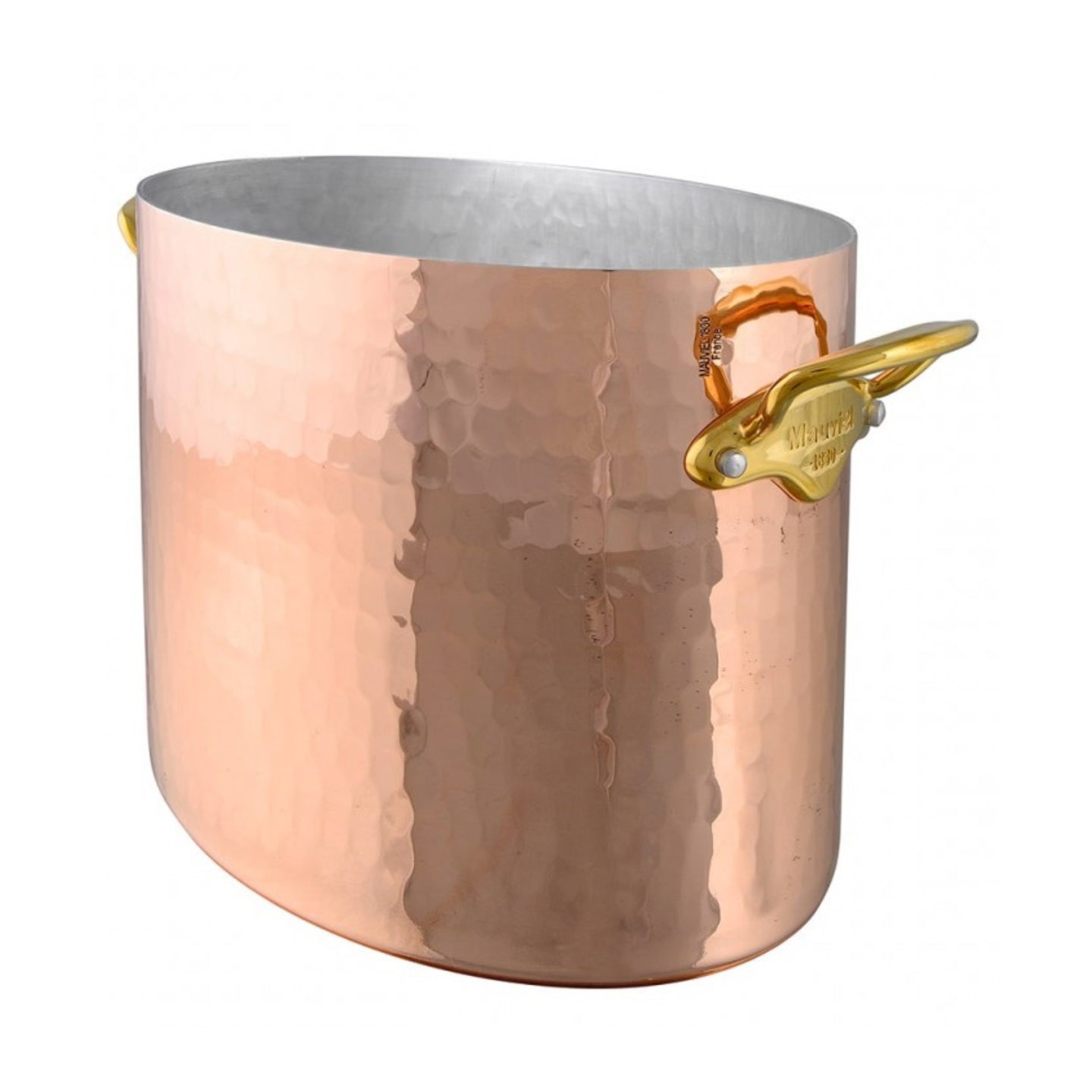 Mauviel M'30 2 Bottle Oval Copper Champagne Bucket