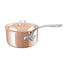 Mauviel M'6S Induction Compatible Copper Saucepan with Lid / 16cm (Ex-Display)