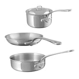 Mauviel M'Cook 3 Piece Cookware Set