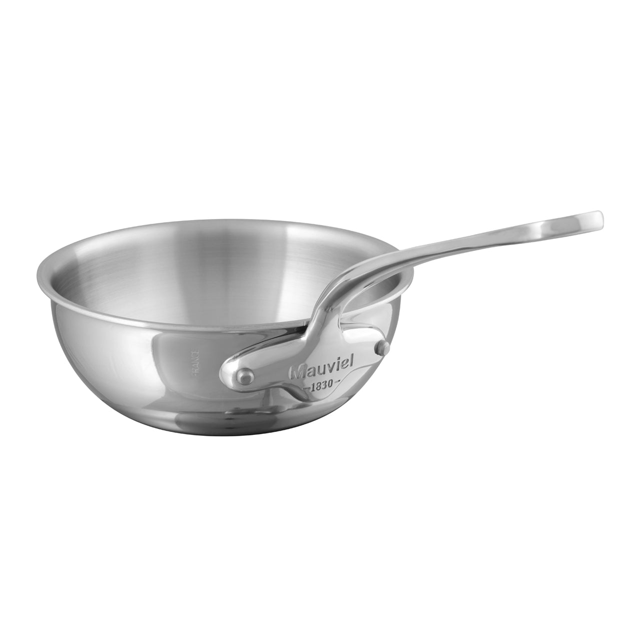 Mauviel M'Cook Curved Splayed Saute Pan