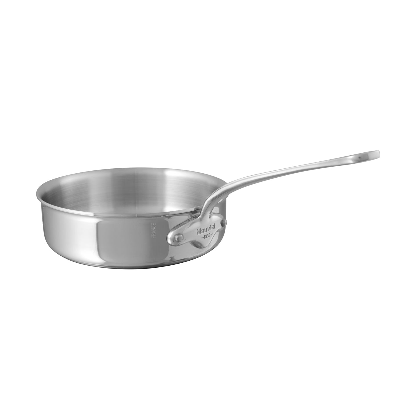 Mauviel M'Cook Saute Pan Long Handle / No Lid