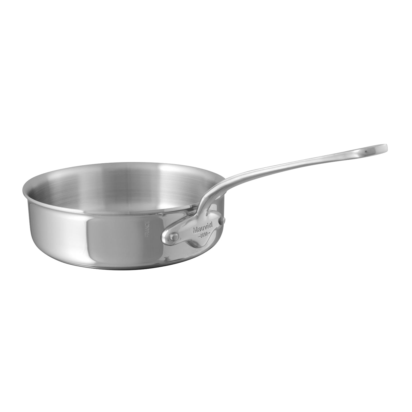 Mauviel M'Cook Saute Pan Long Handle / No Lid