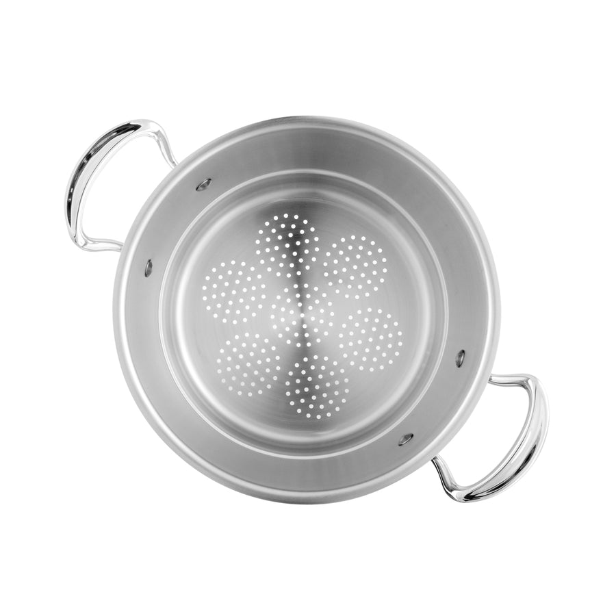 Stainless Steel Steamer Cooking Pot Cooker Stack Insert - Bed Bath & Beyond  - 31960668