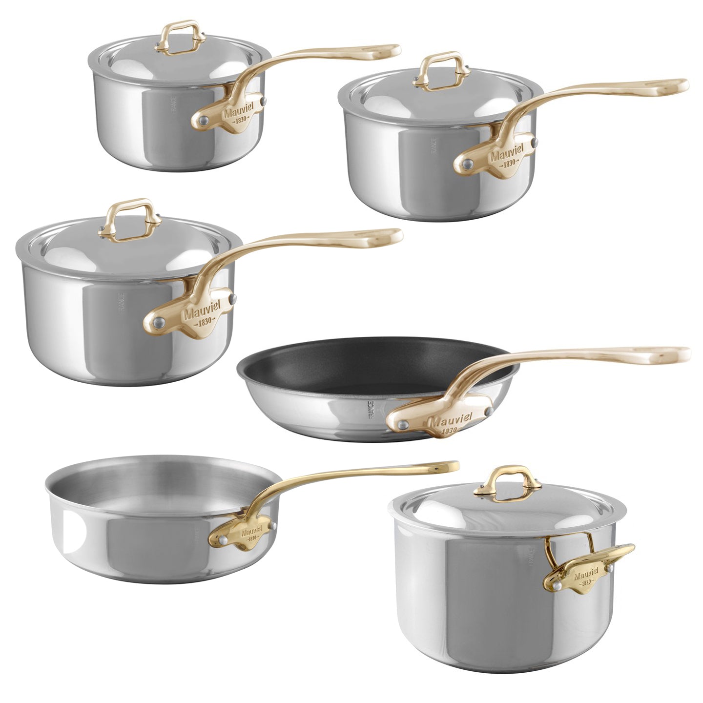 Mauviel M'CookB 6 Piece Cookware Set