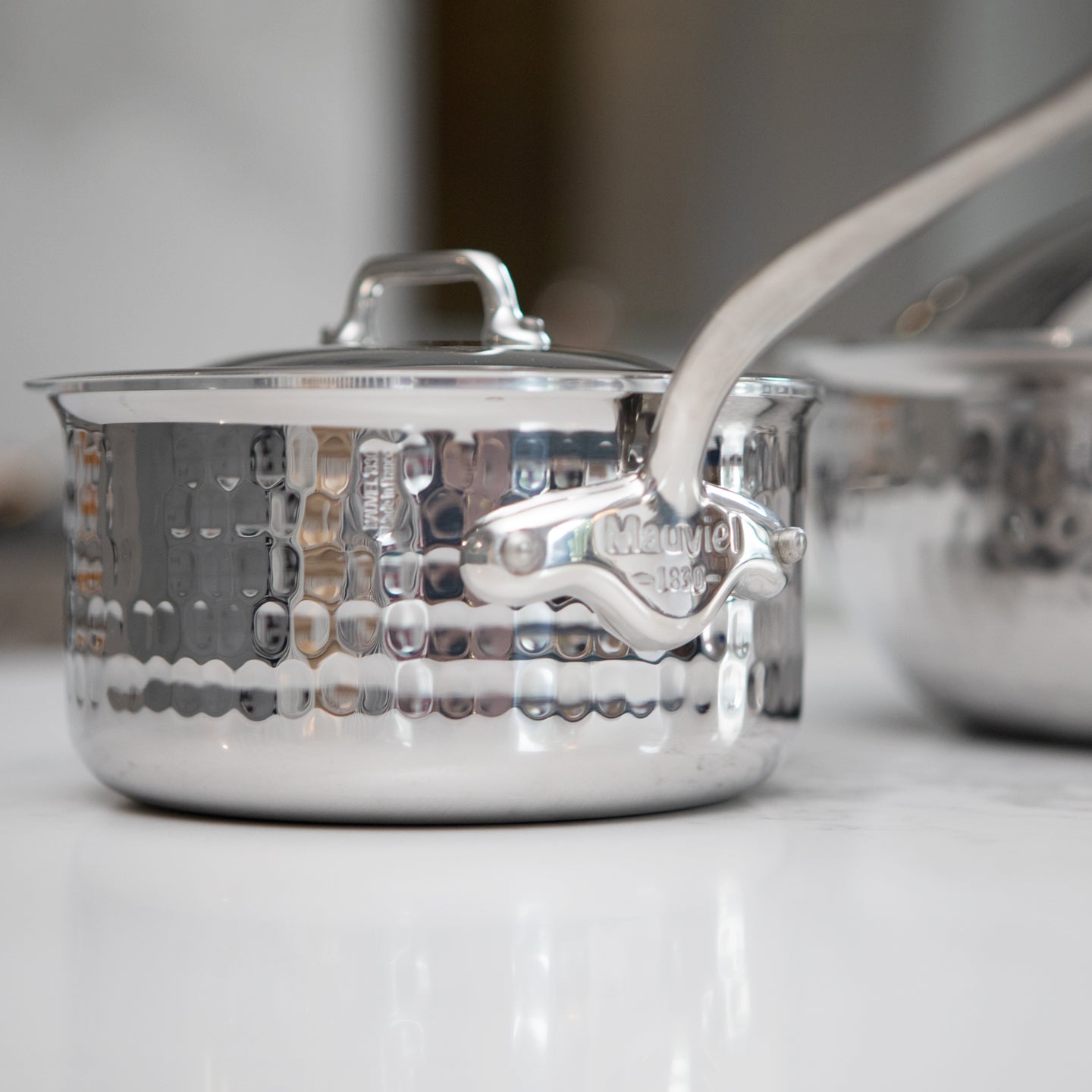 Mauviel M'Elite Saucepan with Lid