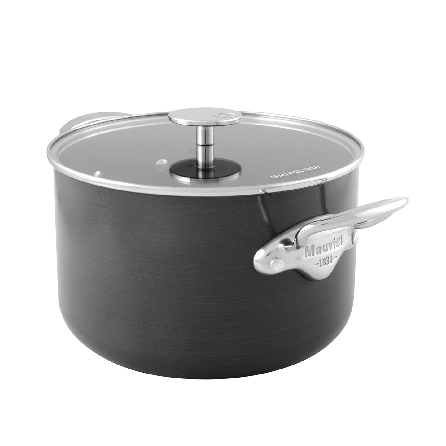 Mauviel M'Stone Casserole with Glass Lid