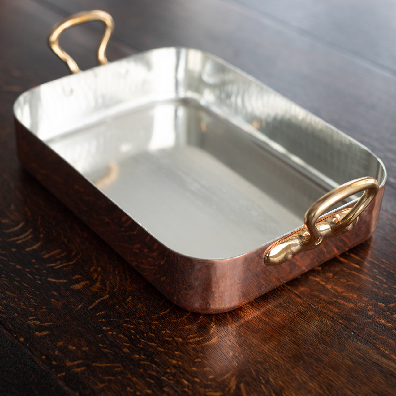 Mauviel M'Tradition Copper Roasting Pan Tin Lined 35x25cm