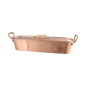 Mauviel M Tradition Hammered Copper Fish Kettle Borough Kitchen