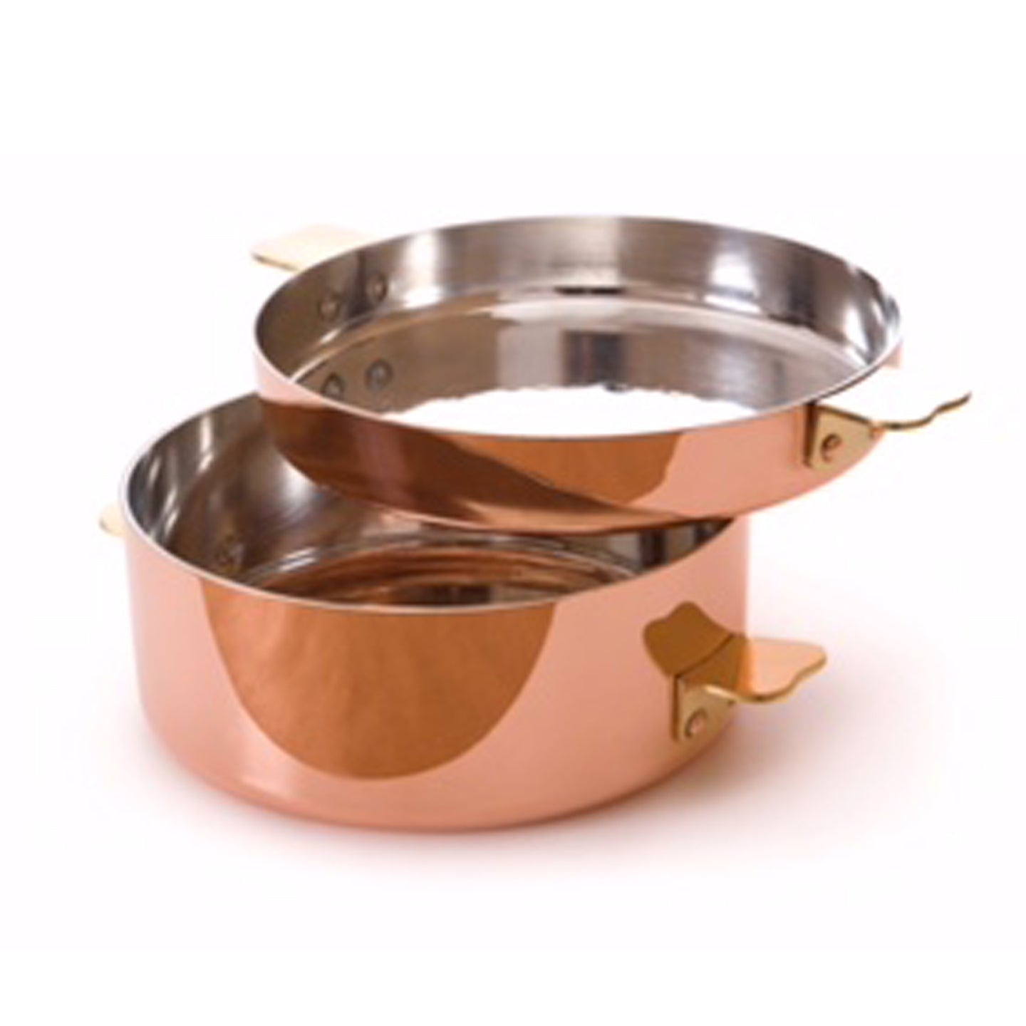 Mauviel M'Tradition Pommes Anna Saucepan / 24cm + Induction Plate 22cm
