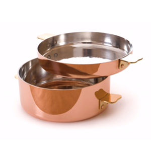 Mauviel M'Tradition Pommes Anna Saucepan / 24cm + Induction Plate 22cm
