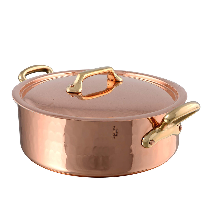 Mauviel M'Tradition Saute Casserole with Lid