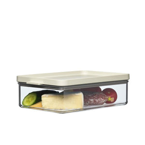 Mepal Omnia Fridge Storage Box / 23x15cm / Nordic White