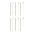 Mercer Stainless Steel Cocktail Picks / Set of 12 / Ring Top