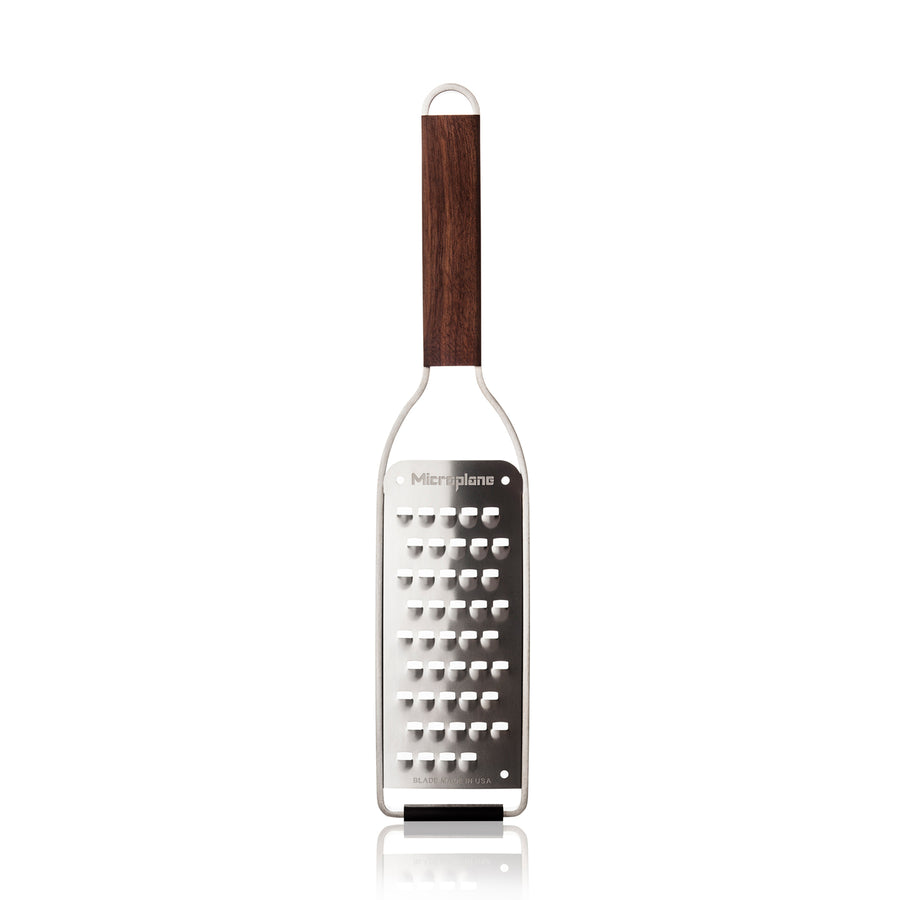 Microplane Select Extra Coarse Cheese Grater- Purist Blue | Hand Held Grater