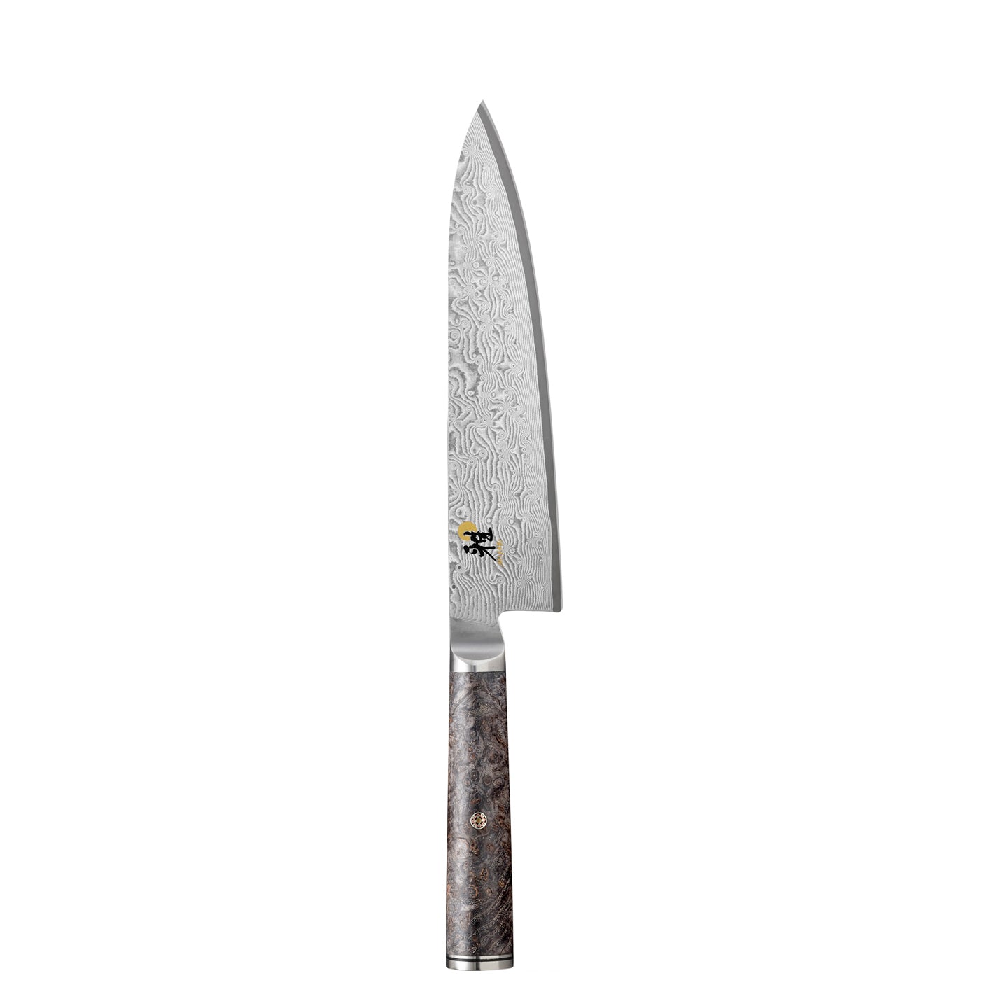 Miyabi 5000 MCD67 3 Knife and Kai Block Set / Walnut Block