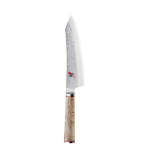 Miyabi 5000 MCD 10 Knife and Kai Block Set / Walnut Block