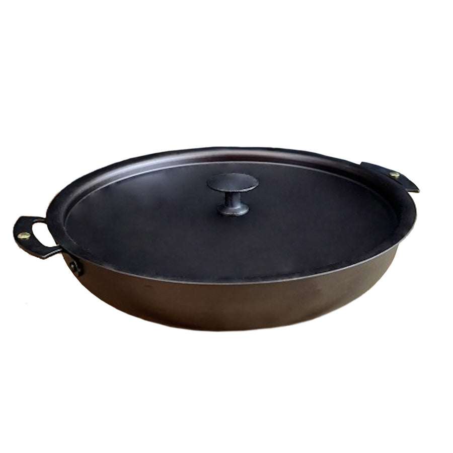 Netherton Foundry - Spun Iron - 8 Frying Pan w/ Lid - Oven Safe – Strata
