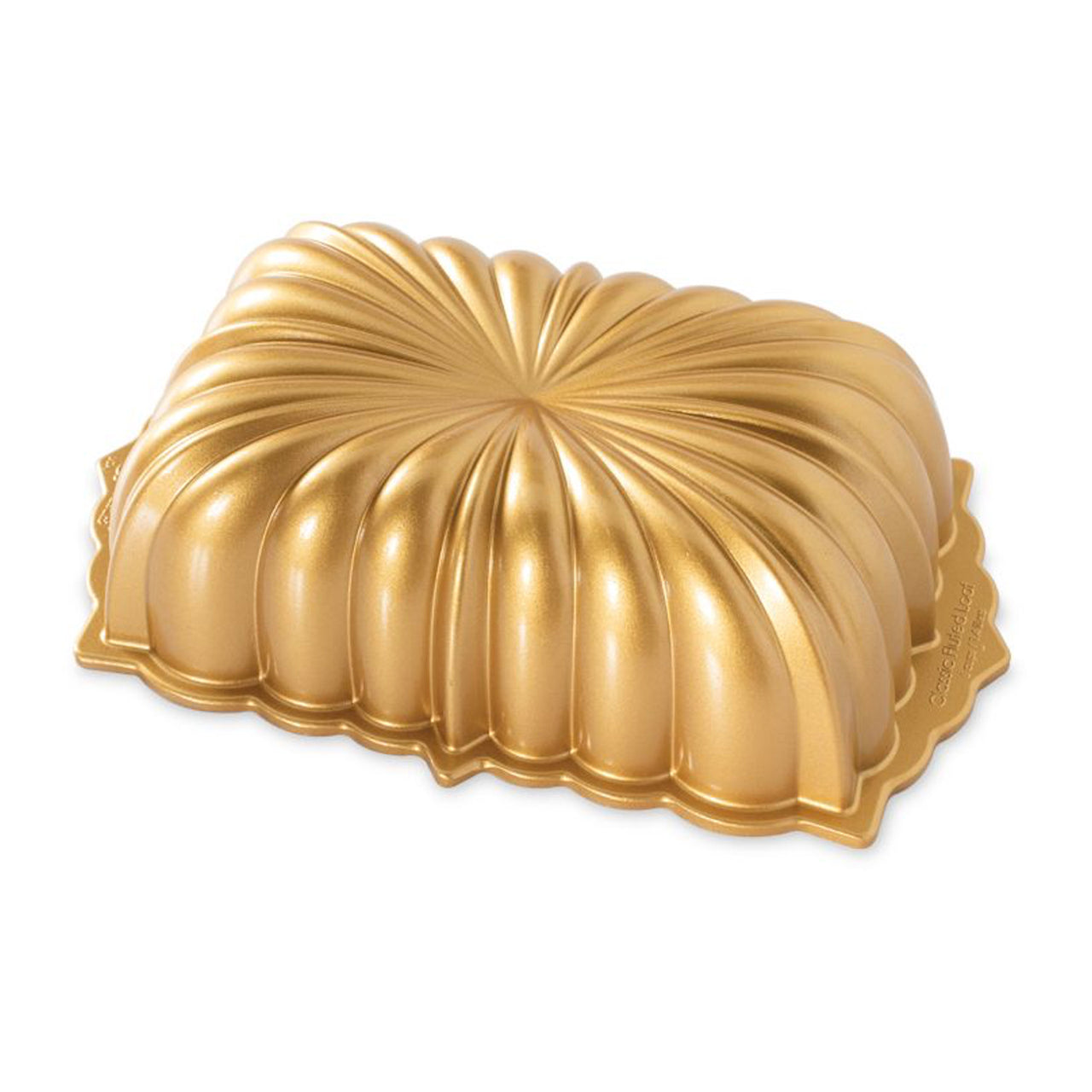 NordicWare Classic Fluted Loaf Pan Gold | Borough Kitchen