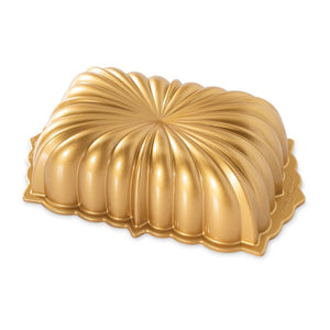 Nordic Ware Classic Fluted Loaf Pan Gold