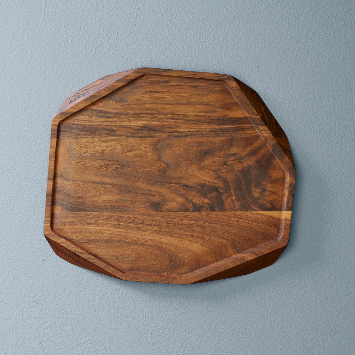 Noyer Walnut Carving Board / 38x33cm *