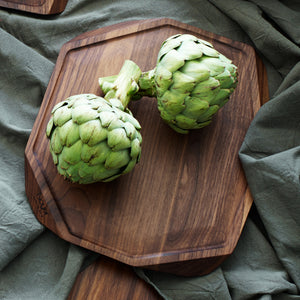 Noyer Walnut Carving Board / 38x33cm *