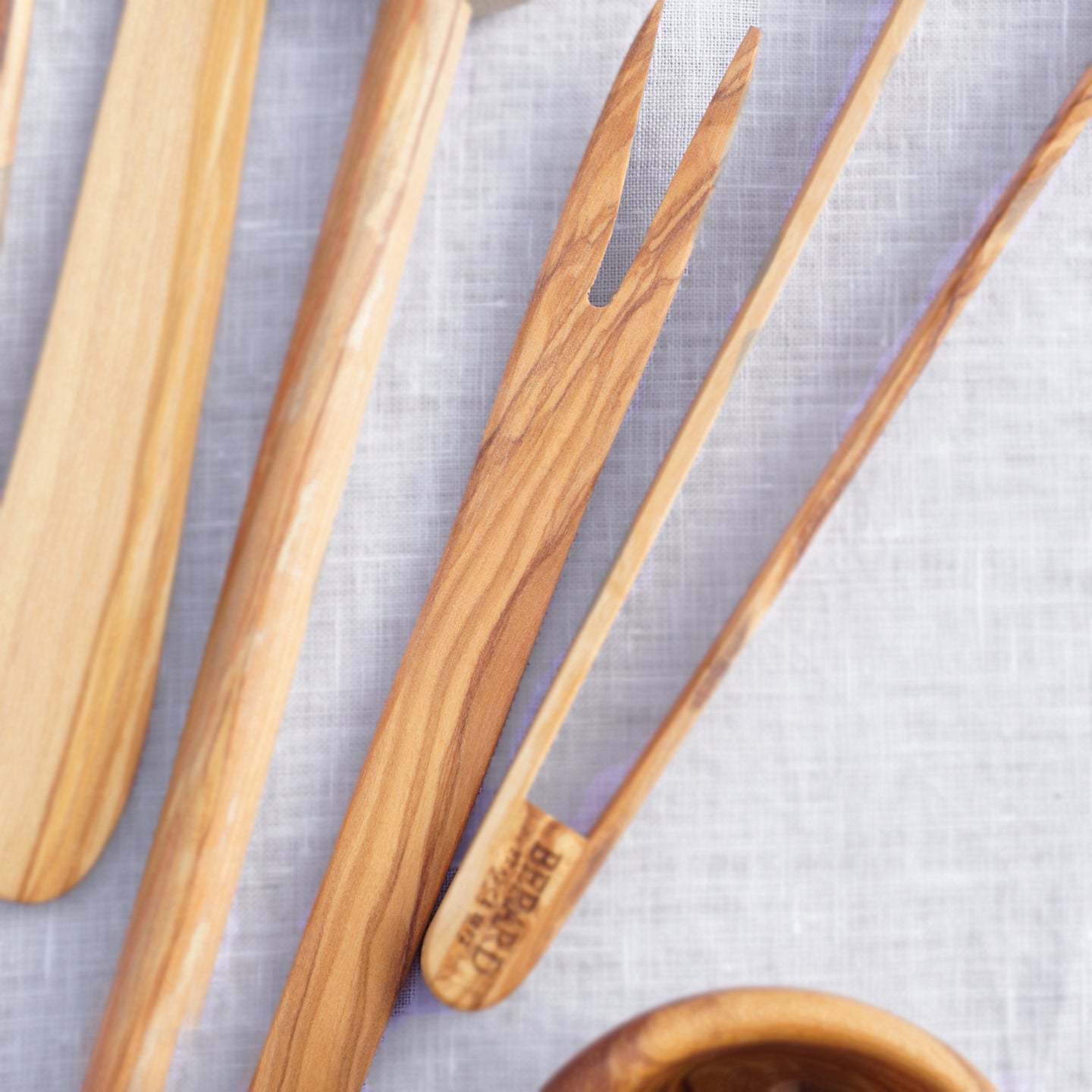 Olivewood Pickle Fork