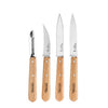 Opinel Wooden Handle Prep Knife Set