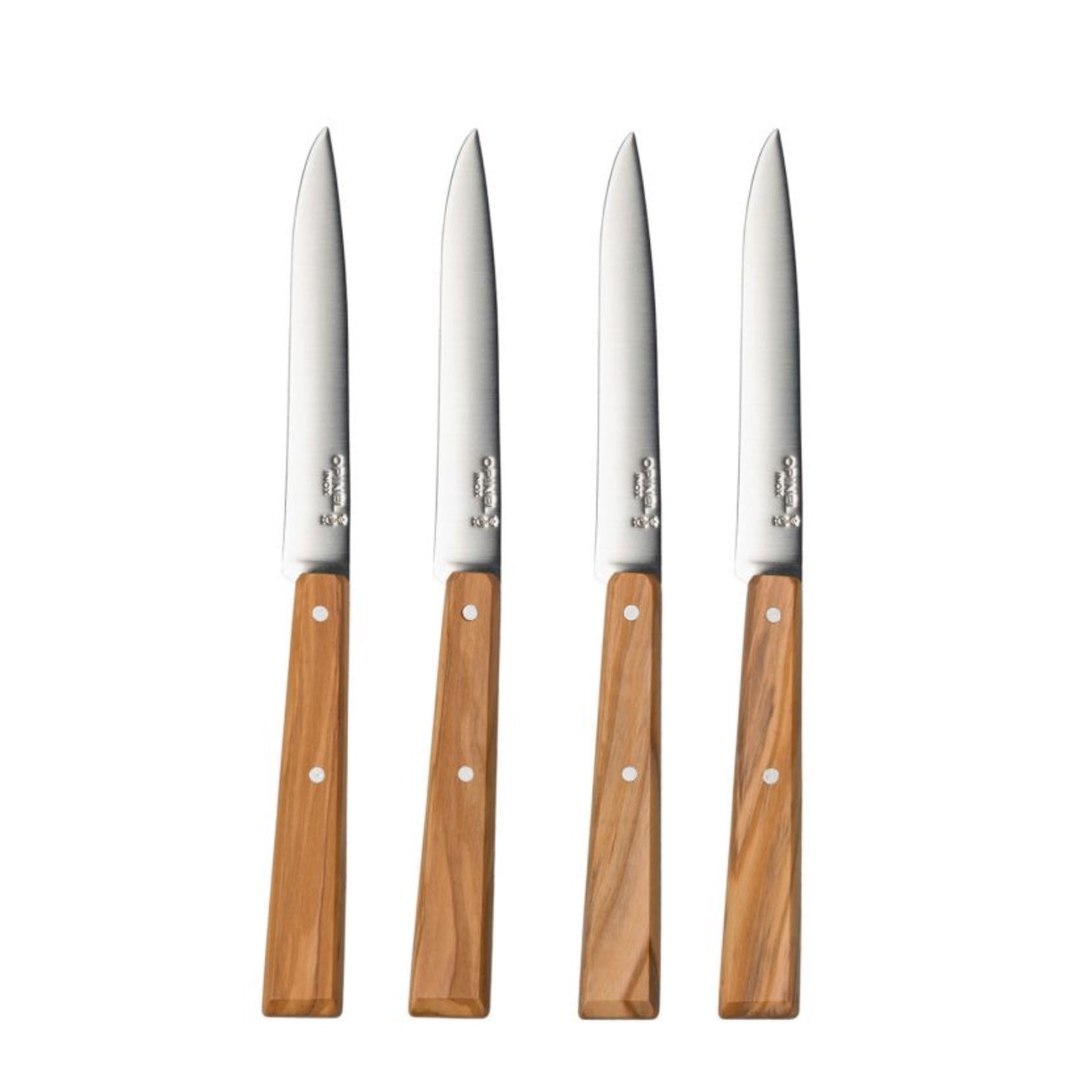 Opinel Wooden Handle Table Knives Set of 4 Borough Kitchen